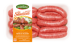 Saucisses barbecue de poulet