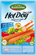 Saucisses cuites Hot Dog congelées
