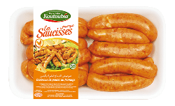 Saucisses barbecue de poulet au fromage