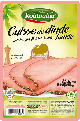 Cuisse de dinde fumée au poivre noir